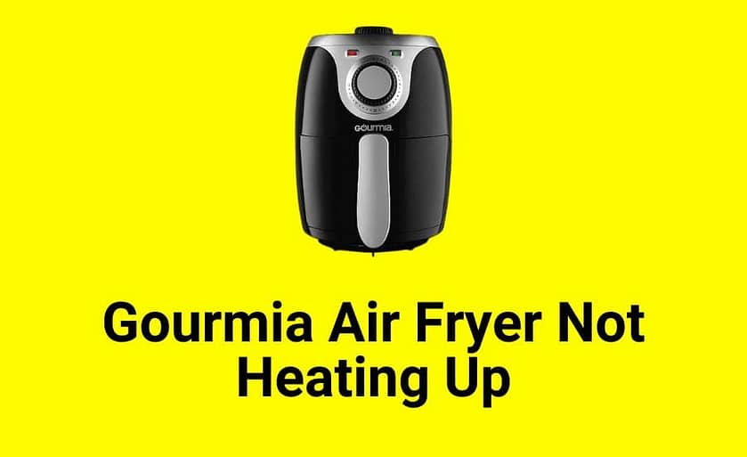 Air fryer outlet not heating up